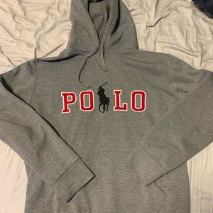 POLO spell out hoodie